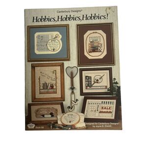 Canterbury Designs Hobbies Cross Stitch Pattern Shopping Stamps Horseback Garden